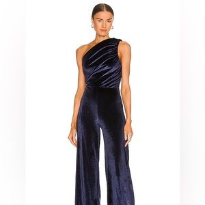 House of Harlow 1960 X REVOLVE BRIANZA JUMPSUIT IN NAVY BLUE